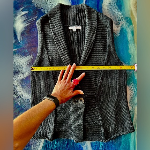 SALE! BUY or BUNDLE! CABI Vest SzM Blk Super Cute over dresses, tanks,blouses! - Picture 9 of 13